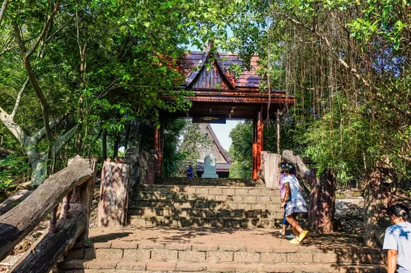 Wat Putthanimit Wat Phu Khao Kalasin Thailand — стоковое фото