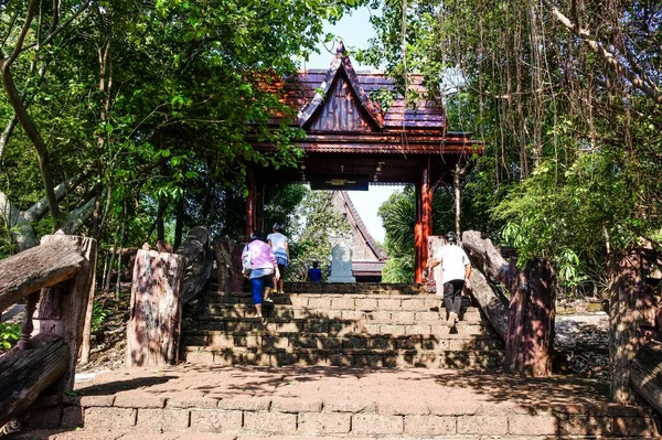 Wat Putthanimit Wat Phu Khao Kalasin Thailand — стоковое фото