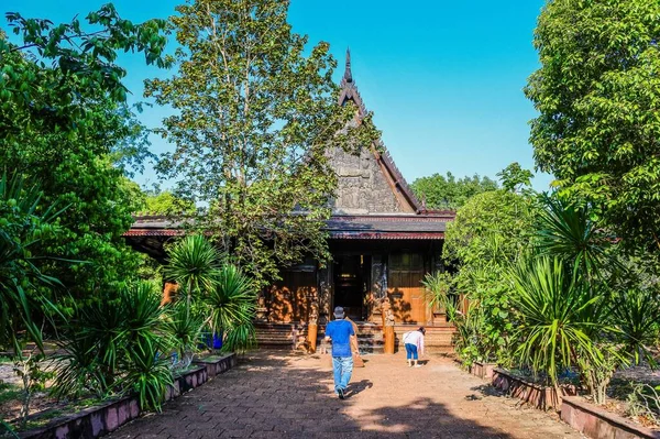 Wat Putthanimit Wat Phu Khao Kalasin Thailand — стоковое фото