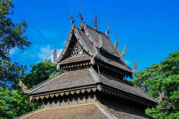 Trai Wat Trai Nurak Yasothon Thaïlande — Photo