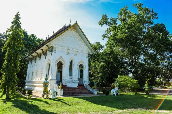 Trai Wat Trai Nurak Yasothon Tailandia — Foto de Stock