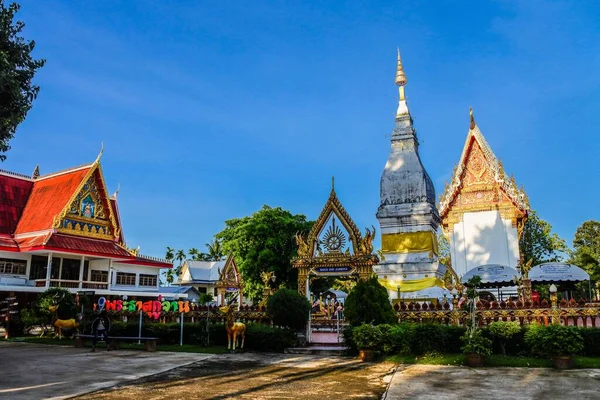 Phra Chan Wat Chan Yasothon Thaiand — 스톡 사진