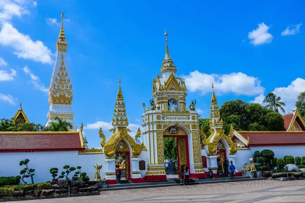Wat Phra Phanom Temple Nakhon Phanom Thailand — стоковое фото