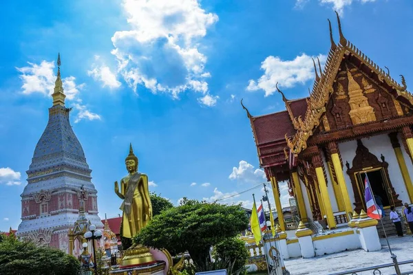 Temple Wat Phra Renu Nakhon Nakhonphanom Thaïlande — Photo