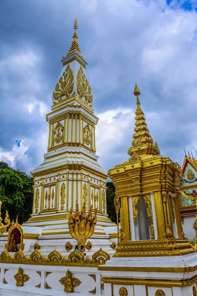 Temple Wat Phra Maruka Nakhon Nakhonphanom Thailan — Fotografia de Stock