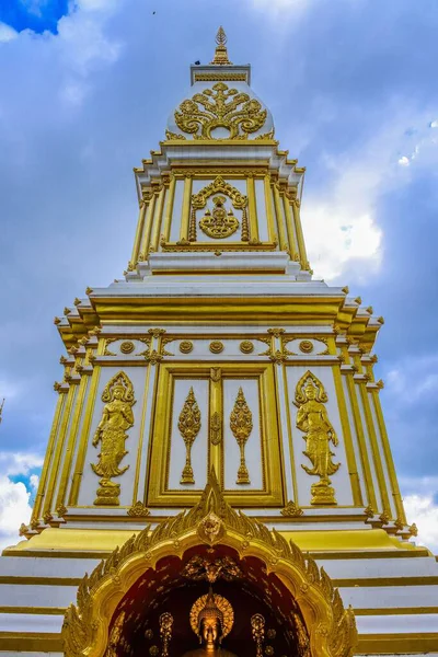 Temple Wat Phra Maruka Nakhon Nakhonphanom Thailan — Zdjęcie stockowe