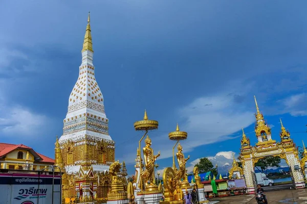 Temple Wat Phra Att Nakhon Nakhon Phanom Thailand — Stockfoto