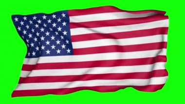 ABD bayrağı 4k döngü Video
