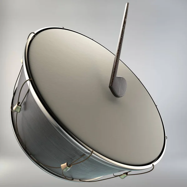 라마단 드럼의 3D 렌더 — 스톡 사진