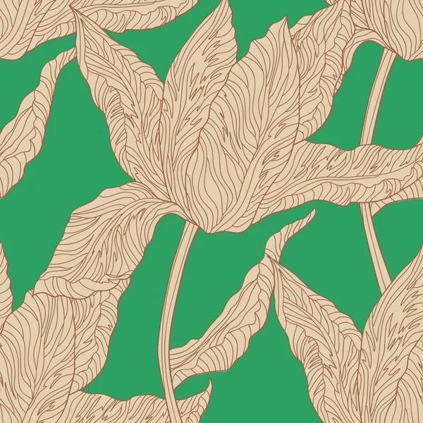 çiçek desenli ile sorunsuz vektör doku