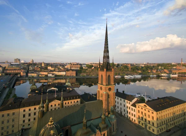 Luftaufnahme Von Stockholms Stadt — Stockfoto