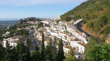 Mijas, İspanya'nın köyün görünümü 