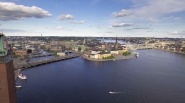 İsveç 'in Stockholm manzarası