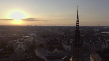 İsveç 'in Stockholm manzarası