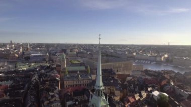 İsveç 'in Stockholm manzarası