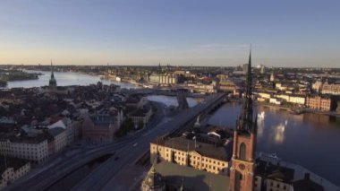 İsveç 'in Stockholm manzarası