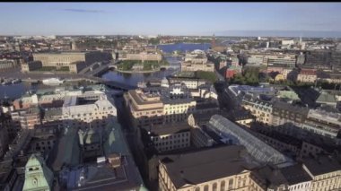 İsveç 'in Stockholm manzarası