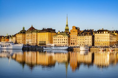 İsveç 'in Stockholm manzarası
