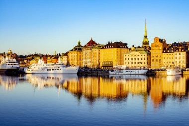 İsveç 'in Stockholm manzarası