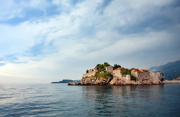 Sveti Stefan island in Budva, Montenegro — Stock Photo, Image