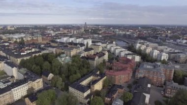 İsveç 'in Stockholm manzarası