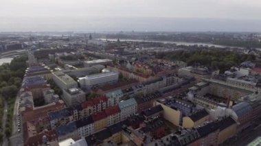 İsveç 'in Stockholm manzarası