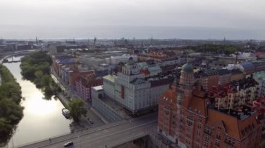 İsveç 'in Stockholm manzarası