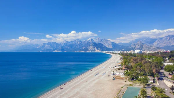 Strand von Konyaalti, Antalya — Stockfoto