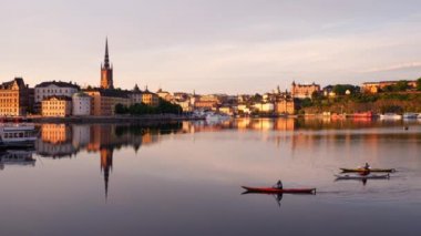 İsveç 'in Stockholm manzarası