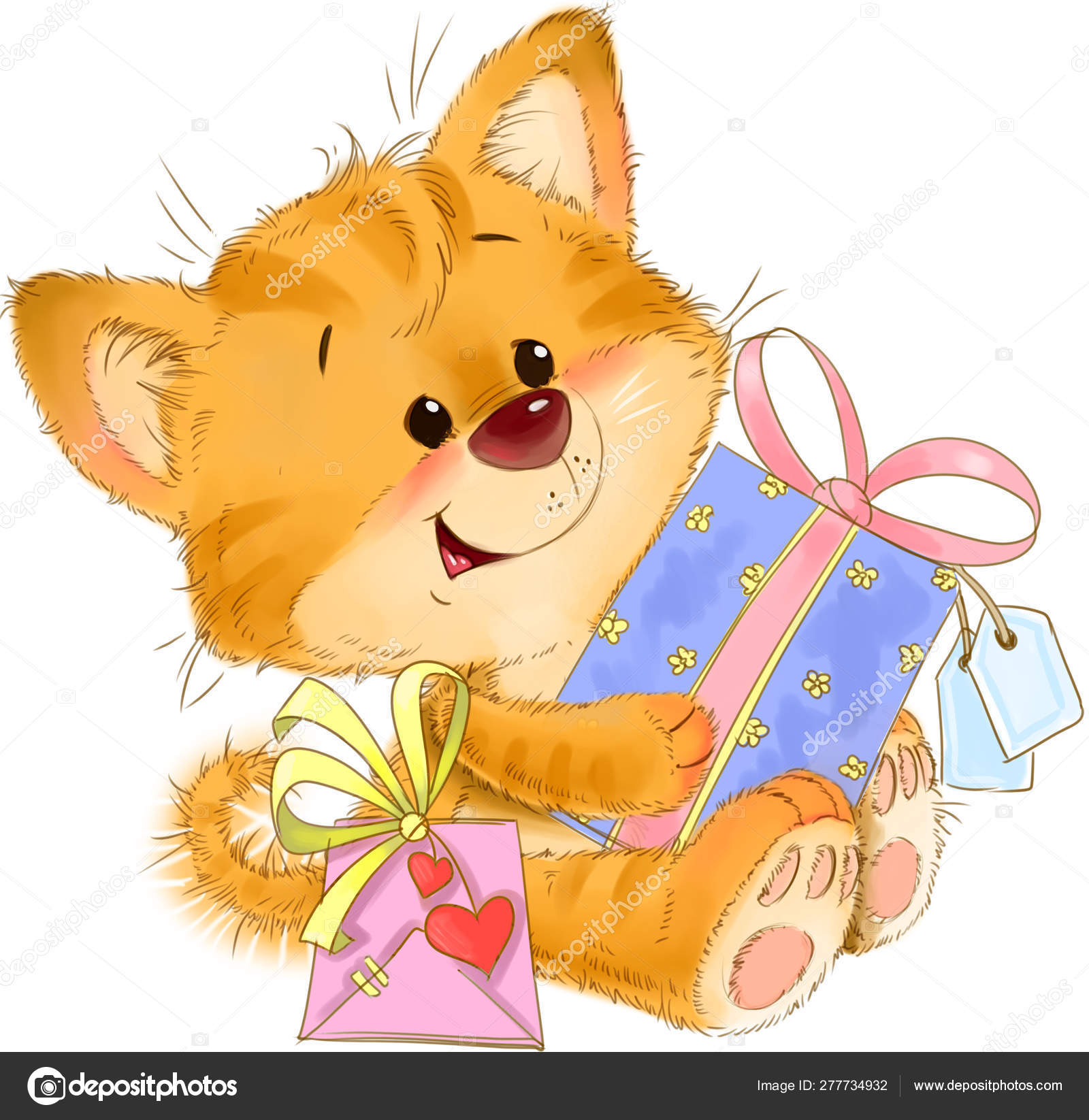Le Mignon Chaton Assis Avec Deux Cadeaux Illustration De Carte De Voeux Image Libre De Droit Par Rivusdea C Le Mignon Chaton Assis Avec Deux Cadeaux Illustration De Carte De Voeux Image Libre De Droit Par Rivusdea C