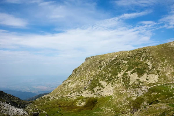Yüksek Dağ Manzarası Içinde Güney Bulgaristan Bulunan Rila Dağı — Stok fotoğraf