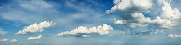 Хмарна Панорама Драматичні Хмари Небі — стокове фото