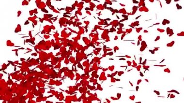 Kupa Alfa mat ile uçan 3d render animasyon