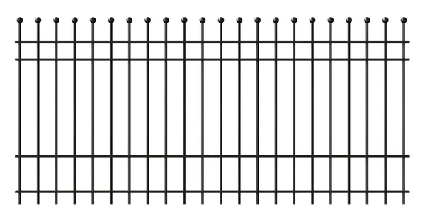 배경에 분리되어 울타리 렌더링 — 스톡 사진