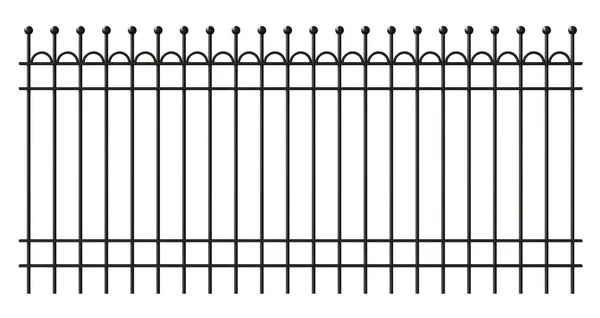 Render Iron Lattice Fence Isolated White Background — Stock Photo, Image