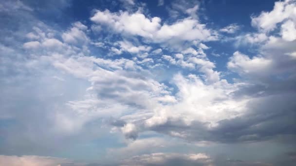 Tijdsverloop Beeld Van Dramatische Wolken — Stockvideo