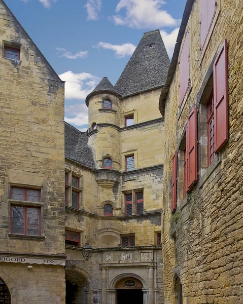 Exterior view of the Hotel of Vienna - Dordogne, France.