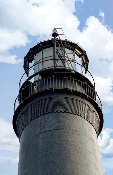 Närbild Pensacola Lighthouse Naval Air Station Pensacola Florida — Stockfoto