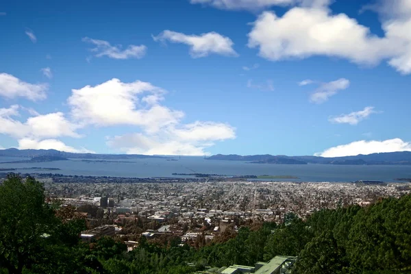 San Francisco Bay Havadan Görünümü — Stok fotoğraf