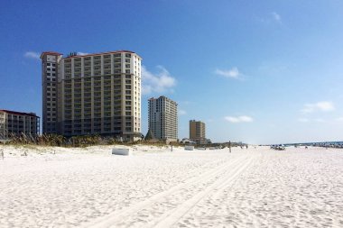 Pensacola Beach, Florida üzerinde Beach kınamak