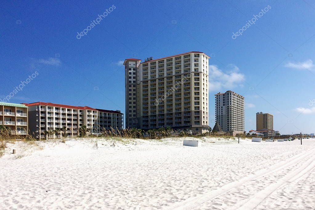 Beach condos on Pensacola Beach, Florida