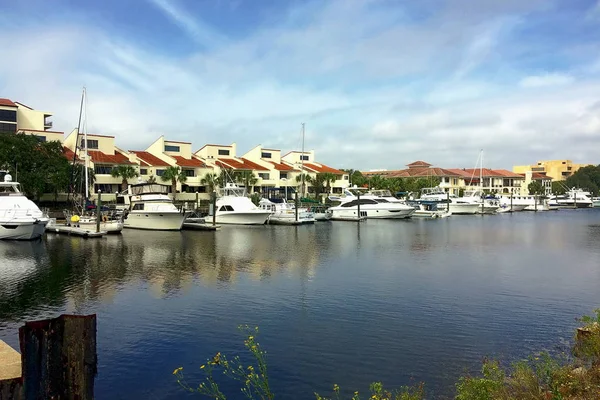 Port Royal Portu Pensacola Florydzie — Zdjęcie stockowe