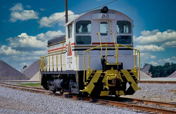 Motor Trem Quintal Pensacola Flórida Eua — Fotografia de Stock