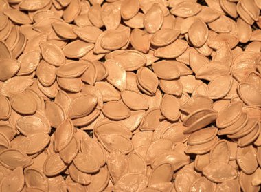 Lezzetli sağlıklı organik makro kızarmış kabak çekirdeği