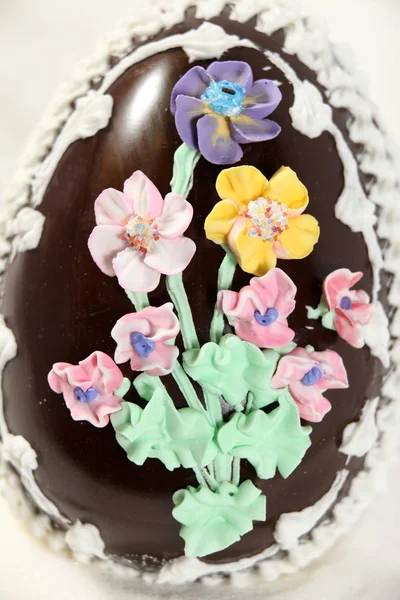 Fantasia Caro Decorado Chocolate Easter Eggs — Fotografia de Stock