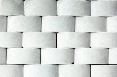 dikdörtgen bir arka plan olarak beyaz mermer