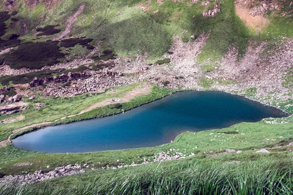 Lago de montanha Brebeneskul — Fotografia de Stock