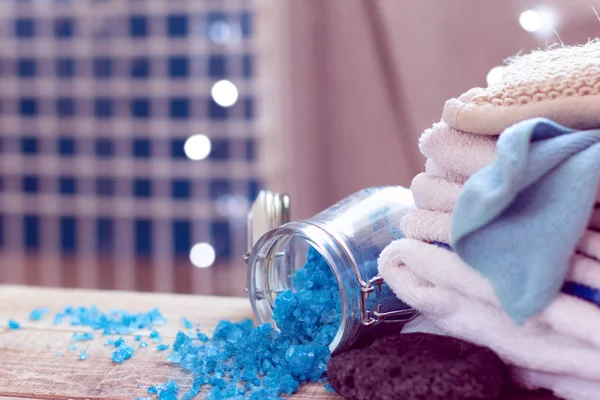 Conjunto de accesorios de casa de baños para SPA — Foto de Stock