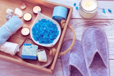  Spa için Hamam aksesuar seti