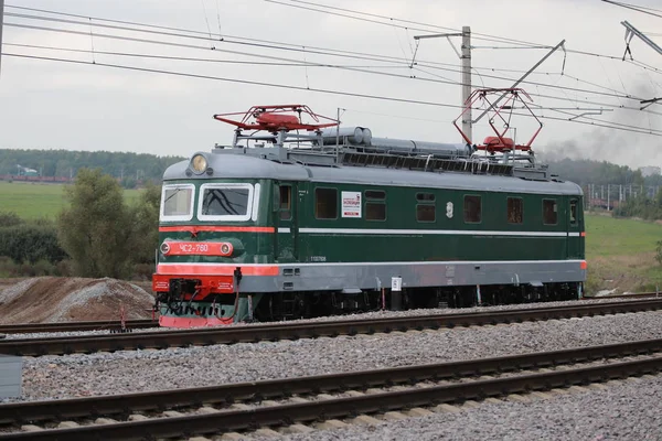 Locomotive Électrique Russe Rétro — Photo